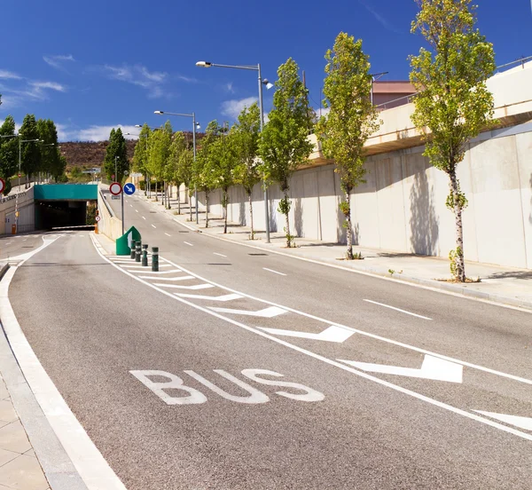 Carretera en Barcelona — Foto de Stock