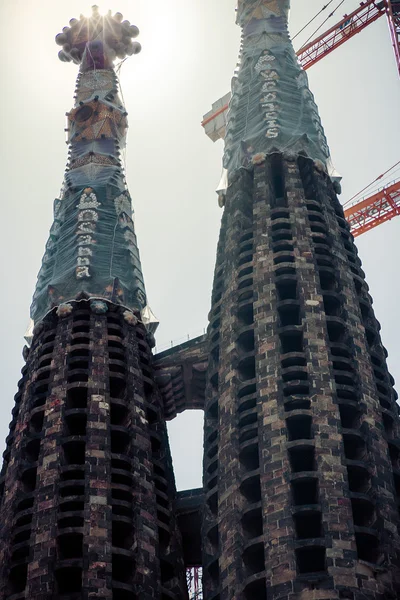 Barcellona. Catalogna, Spagna. Stile vintage retrò — Foto Stock