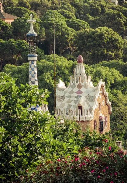 Park Guell în Barcelona. Catalonia, Spania — Fotografie, imagine de stoc
