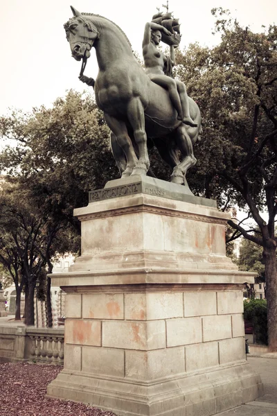 Sculpture Barcelona. Catalonia, Spain. — Stock Photo, Image