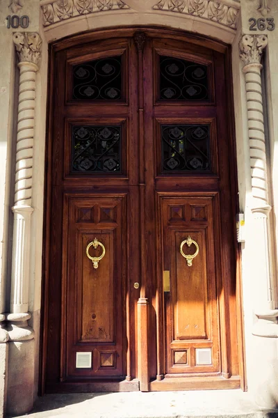 Porta de madeira velha — Fotografia de Stock