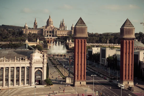 Barcelona. Catalonië, Spanje - travel achtergrond — Stockfoto