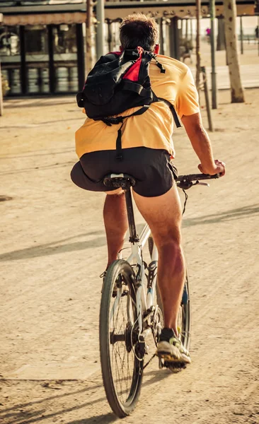 Jinetes Baike en la calle — Foto de Stock