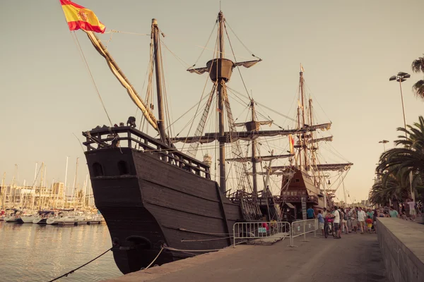 Old sailship — Stock Photo, Image