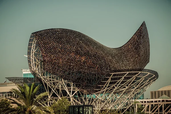 Golden Fish Barcelona. Cataluña, España . — Foto de Stock