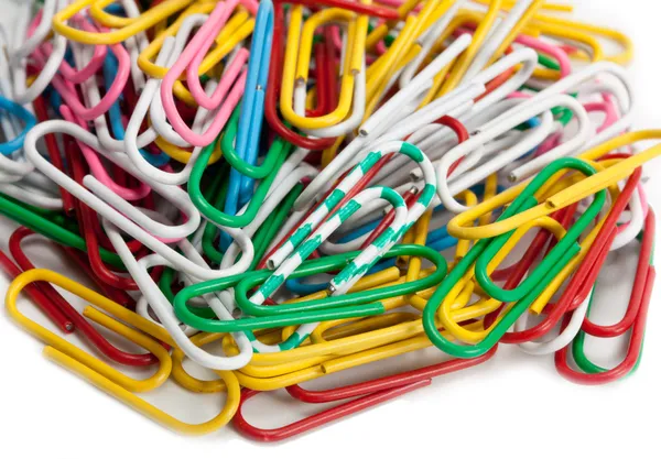 Paper clip set — Stock Photo, Image