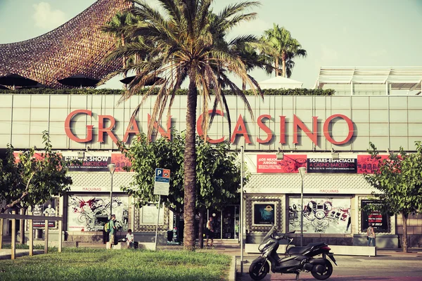 Casino em Barcelona, Espanha . — Fotografia de Stock