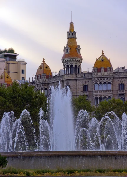 Fountain at Barcelona, Spain — Stock Photo, Image