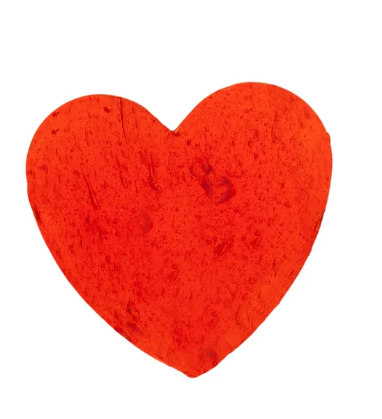 Coração de pirulito doce — Fotografia de Stock