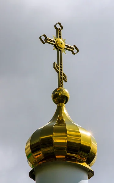 Cross orthodox church — Stock Photo, Image