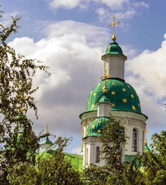 Chrześcijański klasztor prawosławny — Zdjęcie stockowe