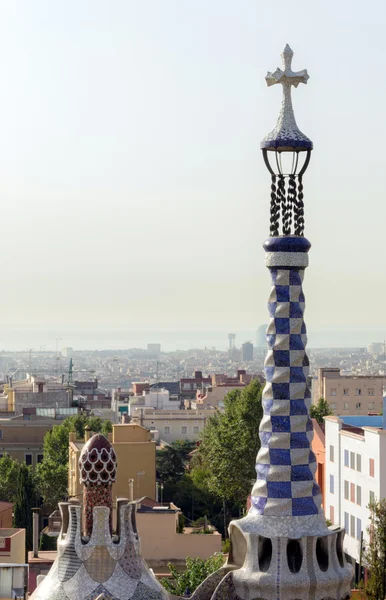 Építészet barcelona, Katalónia, Spanyolország. — Stock Fotó