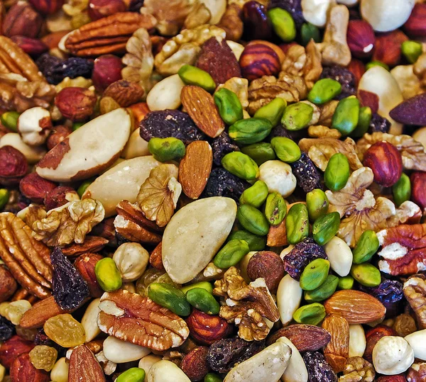 Assortment nuts — Stock Photo, Image