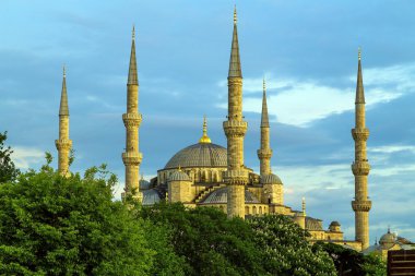 Mavi Camii sultanahmet, Istanbul, Türkiye 