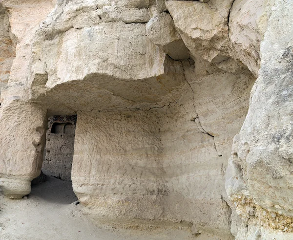 Ciudad cueva en Capadocia — Foto de Stock