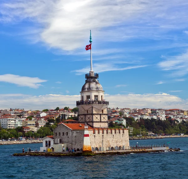 Maiden tower, istanbul, Turcja — Zdjęcie stockowe