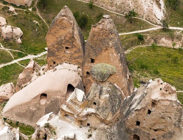 Città grotta in Cappadocia — Foto Stock