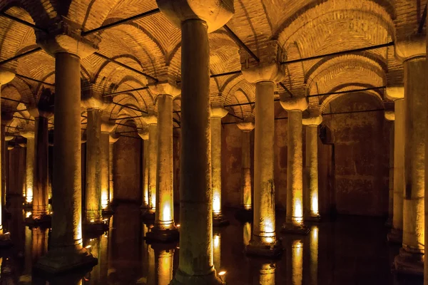 Cisterna de la Basílica, Estambul —  Fotos de Stock