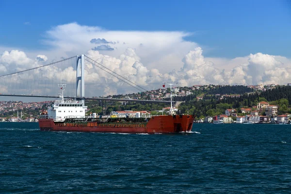 土耳其的博斯普鲁斯海峡. — 图库照片