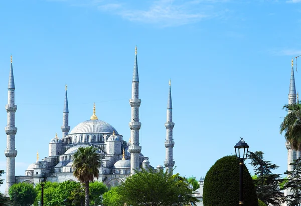 Blå moskén sultanahmet, istanbul, Turkiet — Stockfoto