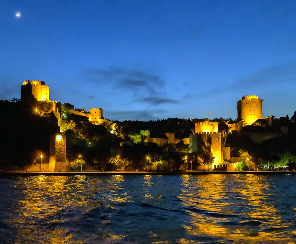 Vecchia fortezza Rumelihisar a Istanbul, Turchia — Foto Stock