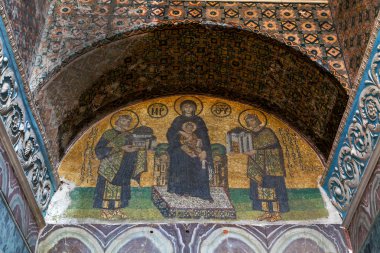 Ayasofya sophia iç de Istanbul, Türkiye