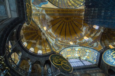 Ayasofya sophia iç de Istanbul, Türkiye