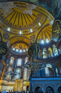 Ayasofya sophia iç de Istanbul, Türkiye