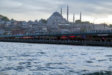 istanbul'da manzara golden horn. Türkiye