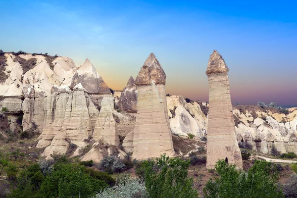 Valle del amor en Goreme, Capadocia — Foto de Stock