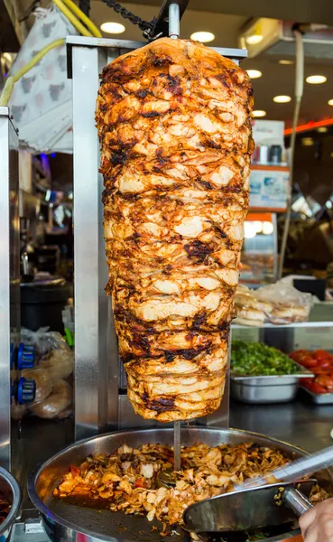 Turkish food Doner Kebab — Stock Photo, Image