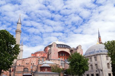 İstanbul, Konstantinopolis 'teki Hagia Sofya Kilisesi, Türkiye 
