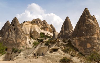 dağ manzarası, Göreme, Kapadokya, Türkiye 