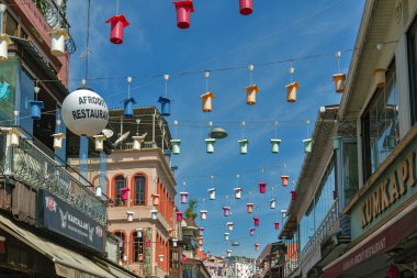 ünlü istanbul Caddesi balık restoranları landmark Kumkapı