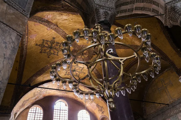 Hagia Sophia Interior in Istanbul, Turkey — Stock Photo, Image