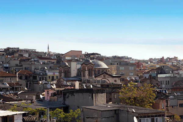 Cidade do telhado Istambul — Fotografia de Stock