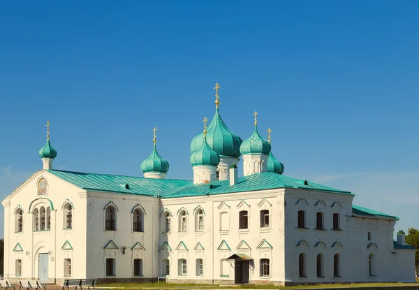 Церкви Святого Олександра Спасо-Преображенський монастир Свір — стокове фото