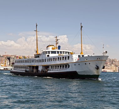 yolcu feribotu Boğaziçi, istanbul, Türkiye