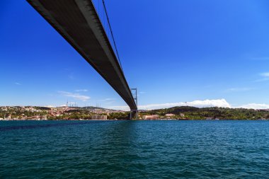 Boğaz köprüsü, İstanbul, Türkiye 