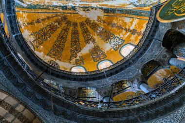 Ayasofya sophia iç de Istanbul, Türkiye