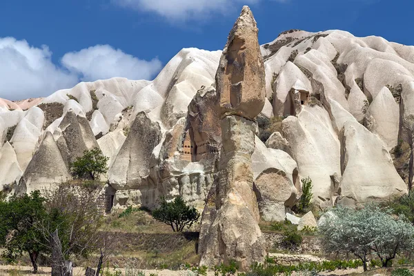 Paisaje de montaña, Goreme, Capadocia, Turquía — Foto de Stock