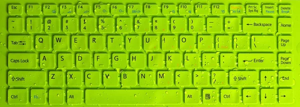 Ordenador de teclado — Foto de Stock