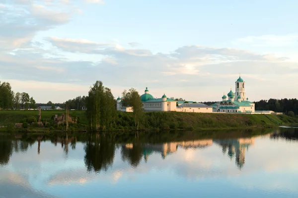 Свято-Александро-Свирский монастырь — стоковое фото