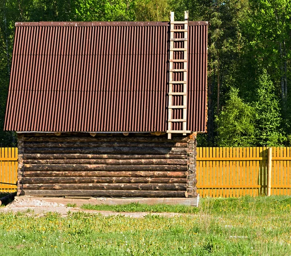 Casa de madera — Foto de Stock