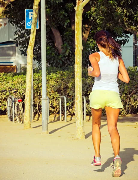 Correndo aptidão mulher — Fotografia de Stock