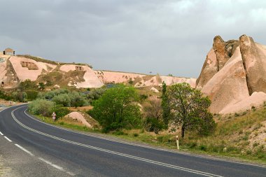 yol Vadisi Kapadokya Türkiye'de