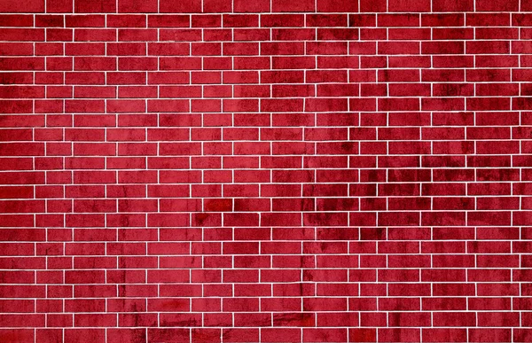 Fundo de tijolo vermelho — Fotografia de Stock