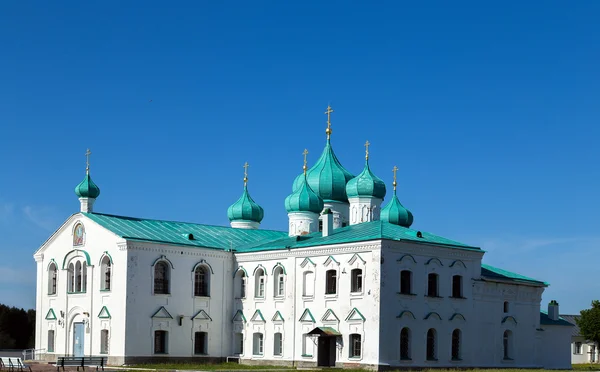 スヴィリ修道院の変容聖アレクサンドル教会 — ストック写真