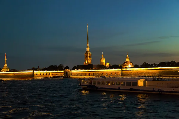 A Fortaleza de Pedro e Paulo, São Petersburgo, Rússia — Fotografia de Stock