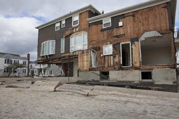 L'uragano Sandy. Le conseguenze a New York — Foto Stock